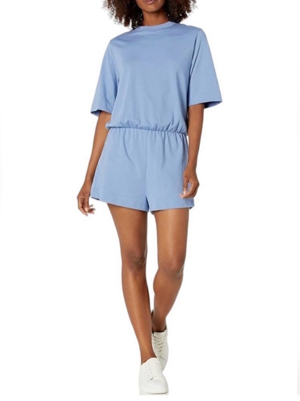 Bella Canvas Blue Short Sleeve Romper